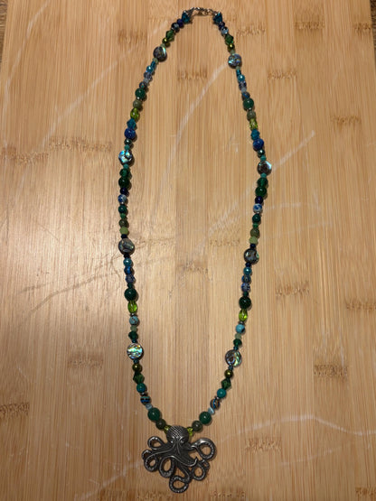 Cthulhu’s Call - Handmade Beaded Necklace