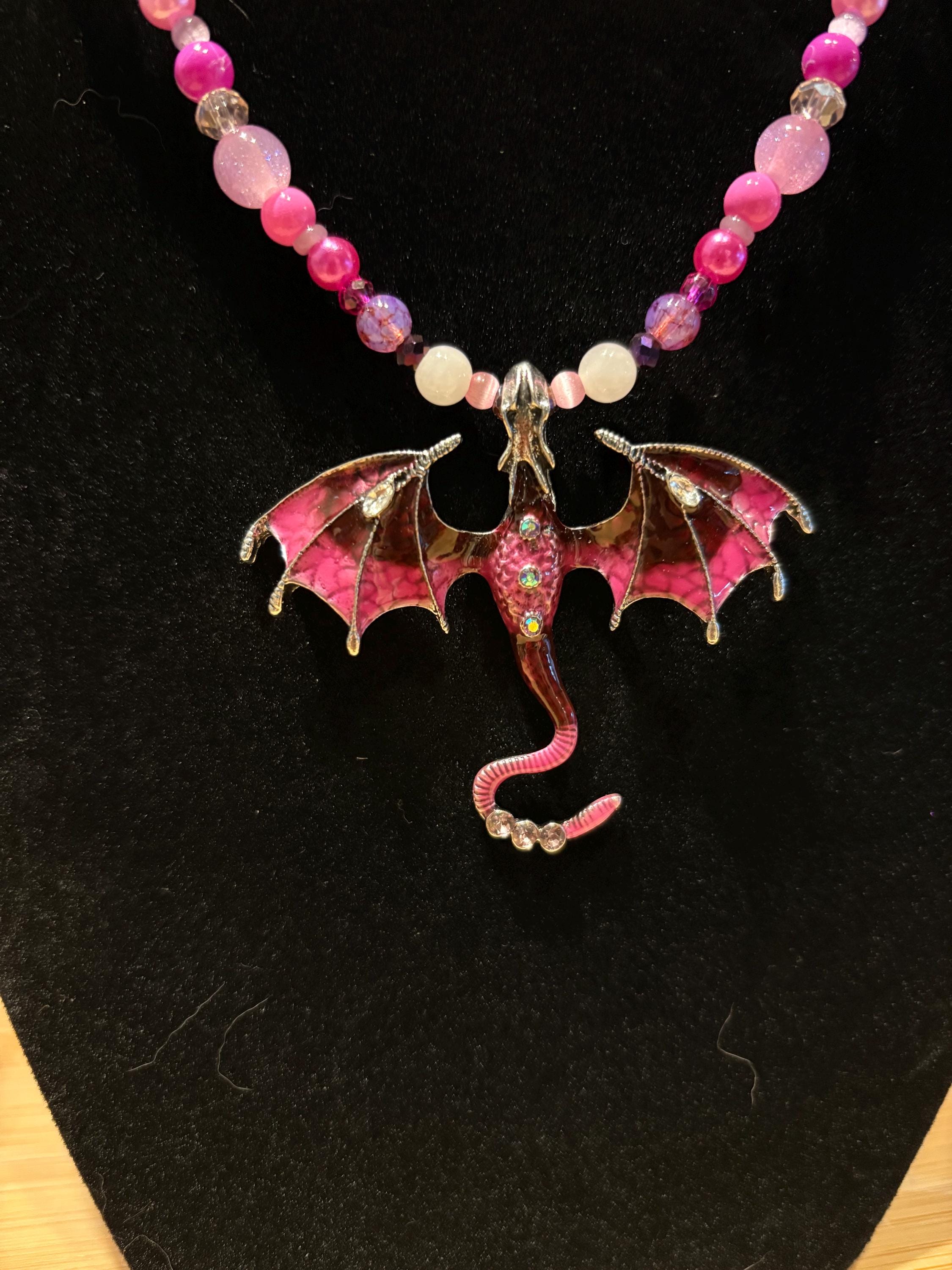 Dragon of Venus - Handmade Beaded Necklace