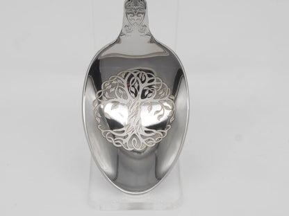 Tree of Life Witches | Pagan Teaspoon For Stirring In Intent - Engraved Stainless Steel