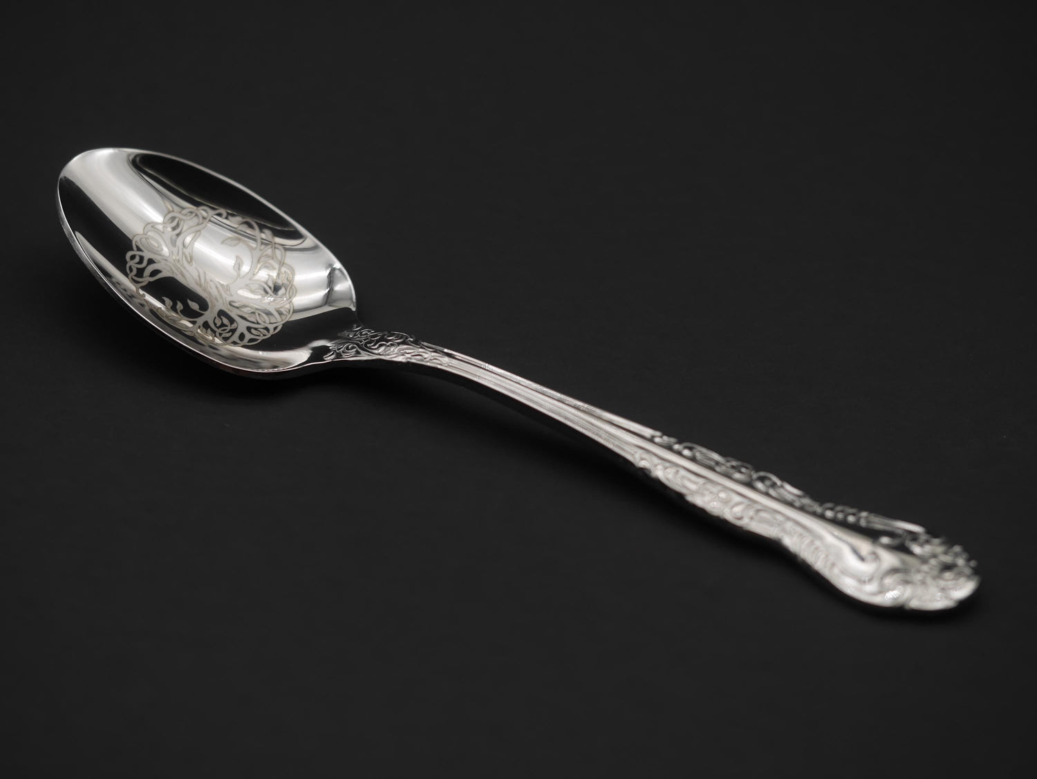 Tree of Life Witches | Pagan Teaspoon For Stirring In Intent - Engraved Stainless Steel