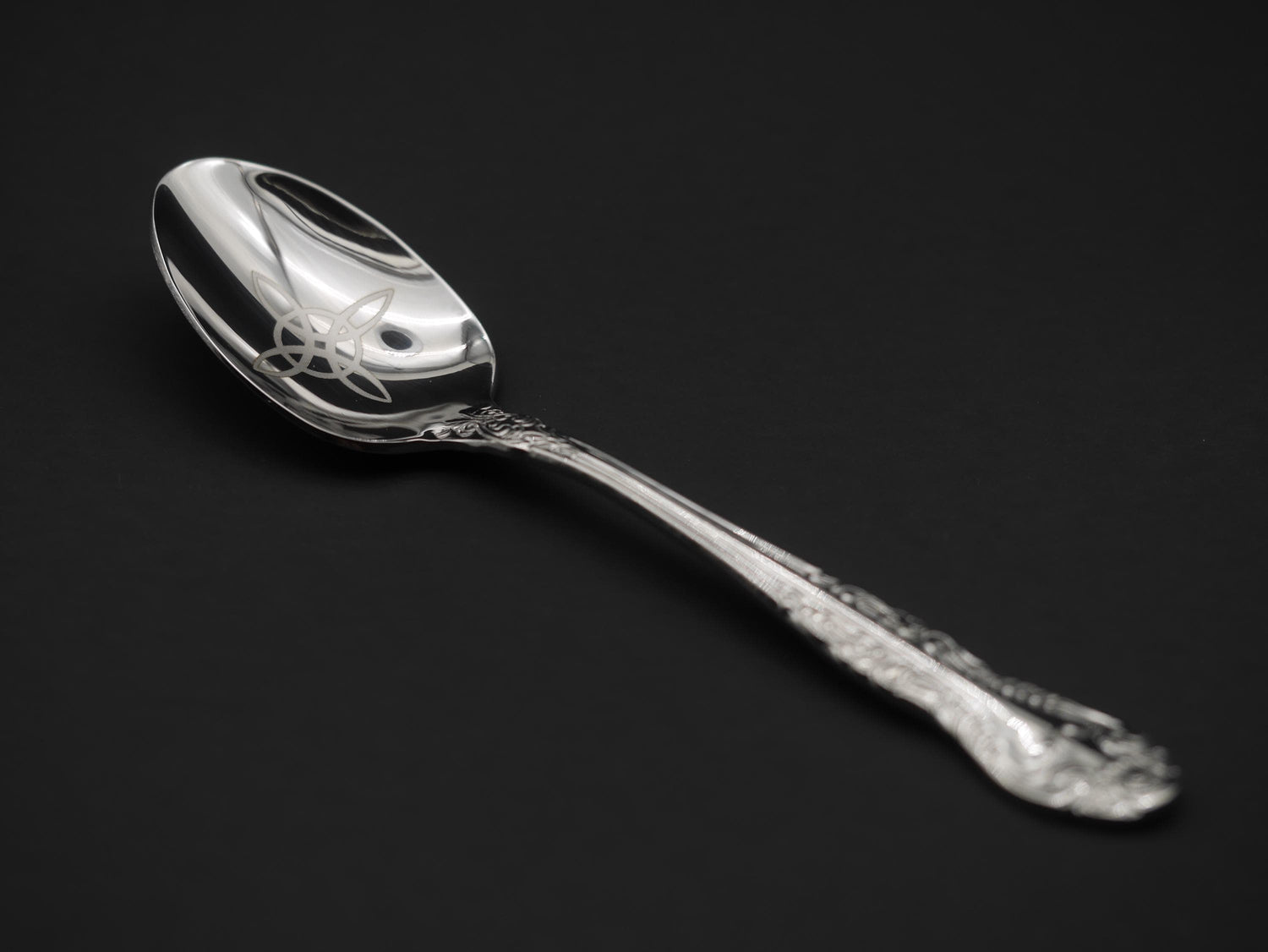 Witches Knot Witches Teaspoon For Stirring In Intent - Engraved Stainless Steel