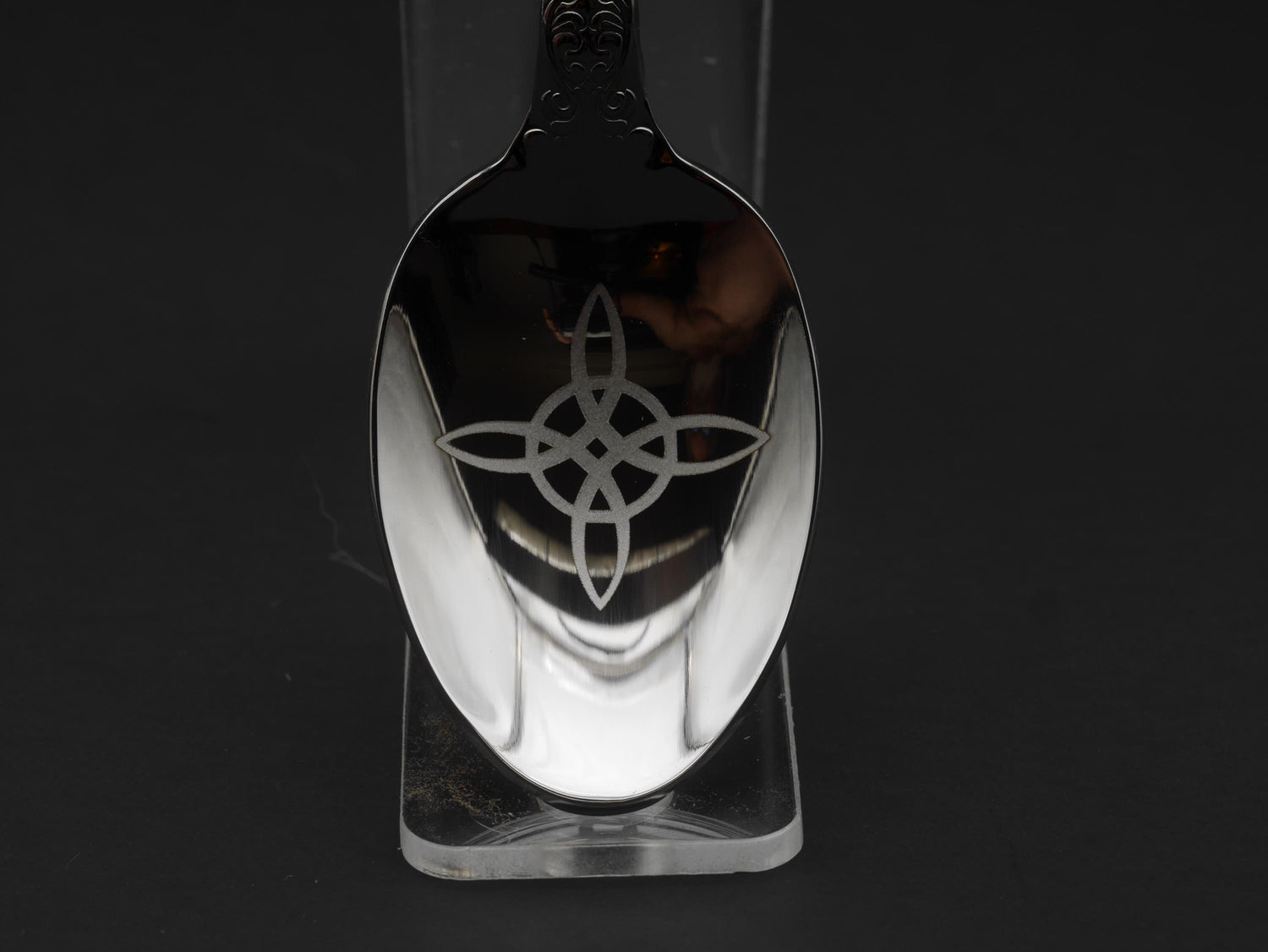 Witches Knot Witches Teaspoon For Stirring In Intent - Engraved Stainless Steel