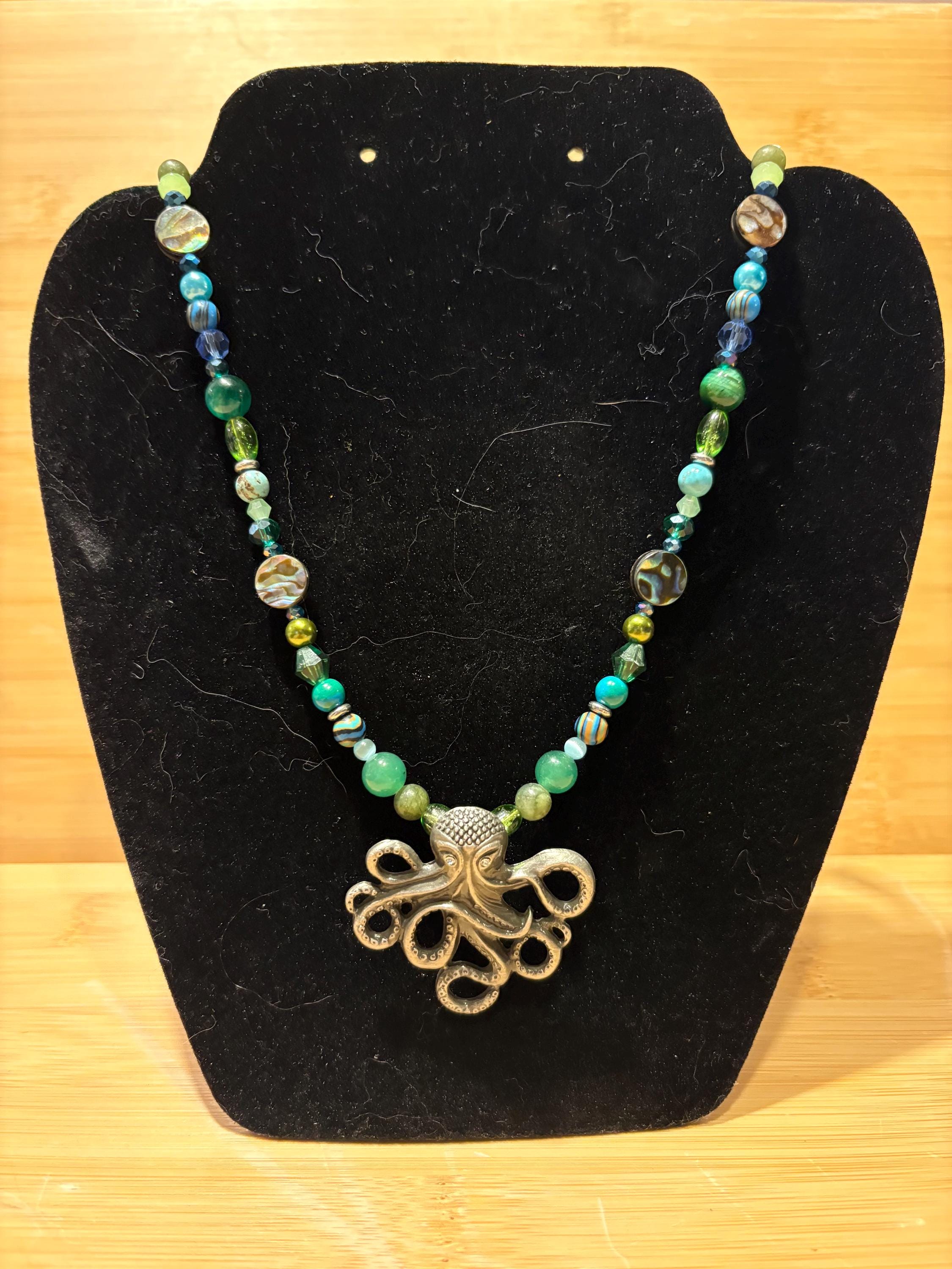 Cthulhu’s Call - Handmade Beaded Necklace