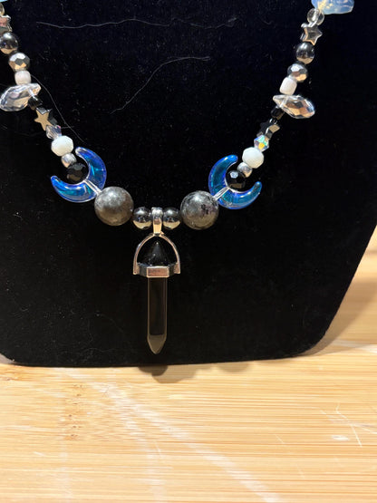 It’s Just A Phase - Handmade Beaded Necklace