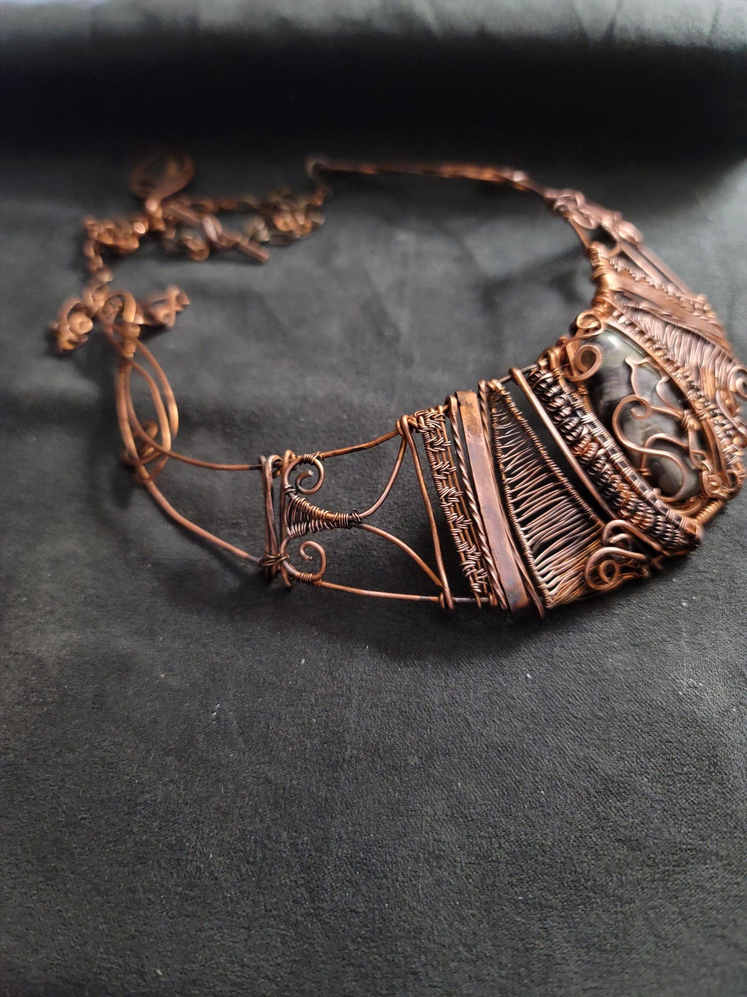 Cat necklace, cat lovers,new age wiccan gift, woman girl gift, riual necklace pagan, trendy boho necklace, spiritual gift, sister gift