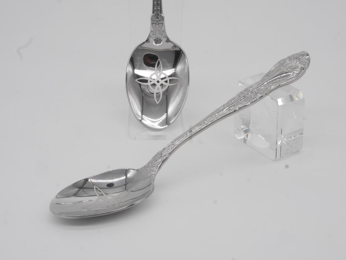 Witches Knot Witches Teaspoon For Stirring In Intent - Engraved Stainless Steel