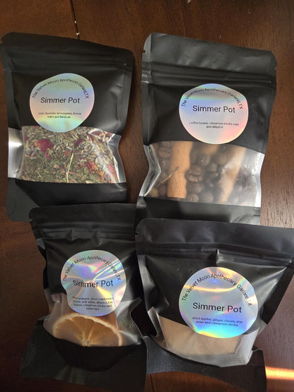 Natural Simmer Pot Kit | Cozy Home Fragrance, Fall Scents