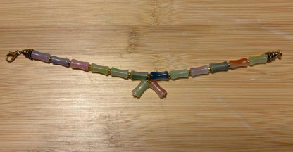 Gentle Bamboo - Handmade Beaded Bracelet