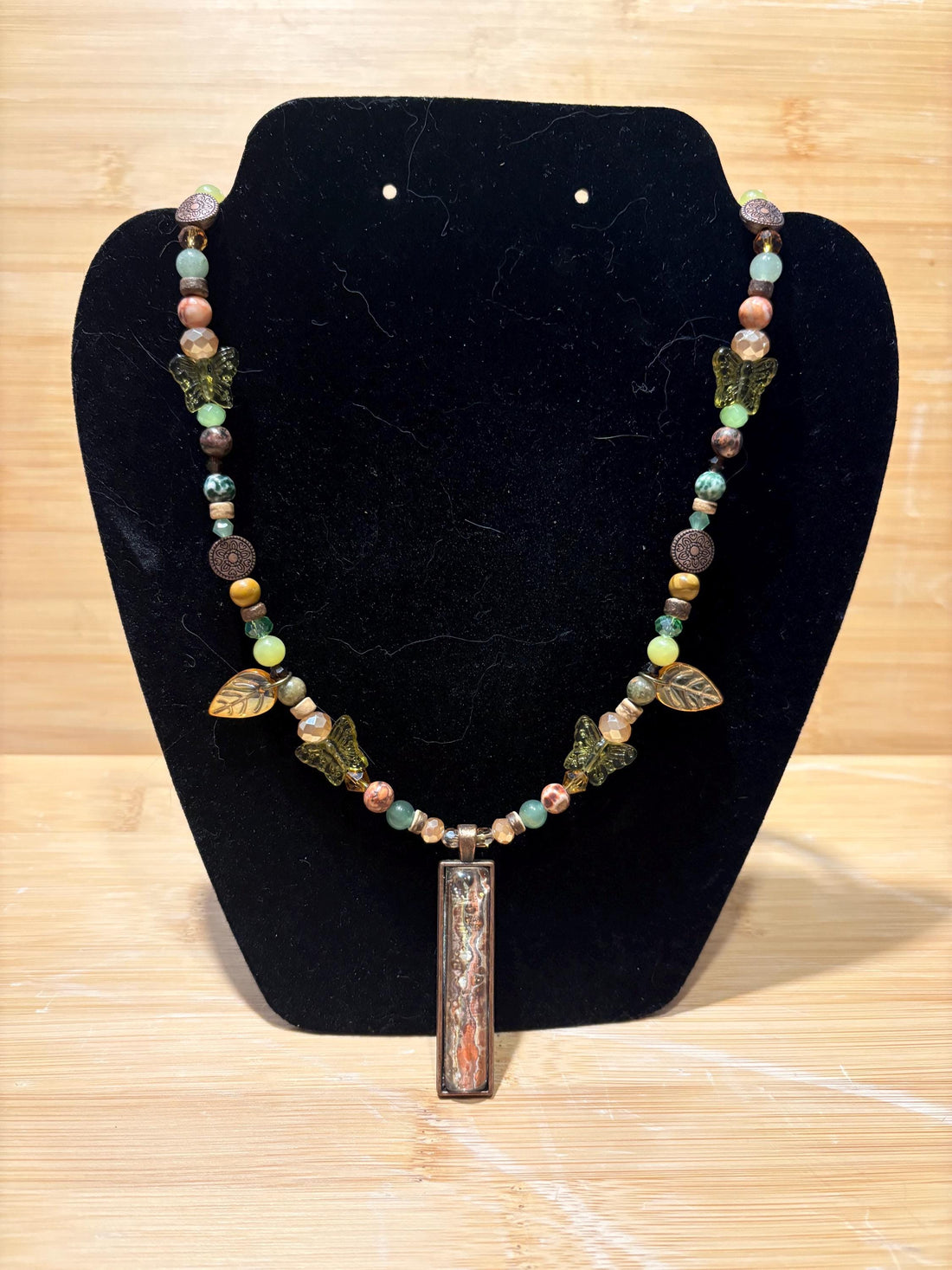 Forest Nymph - Handmade Beaded Necklace