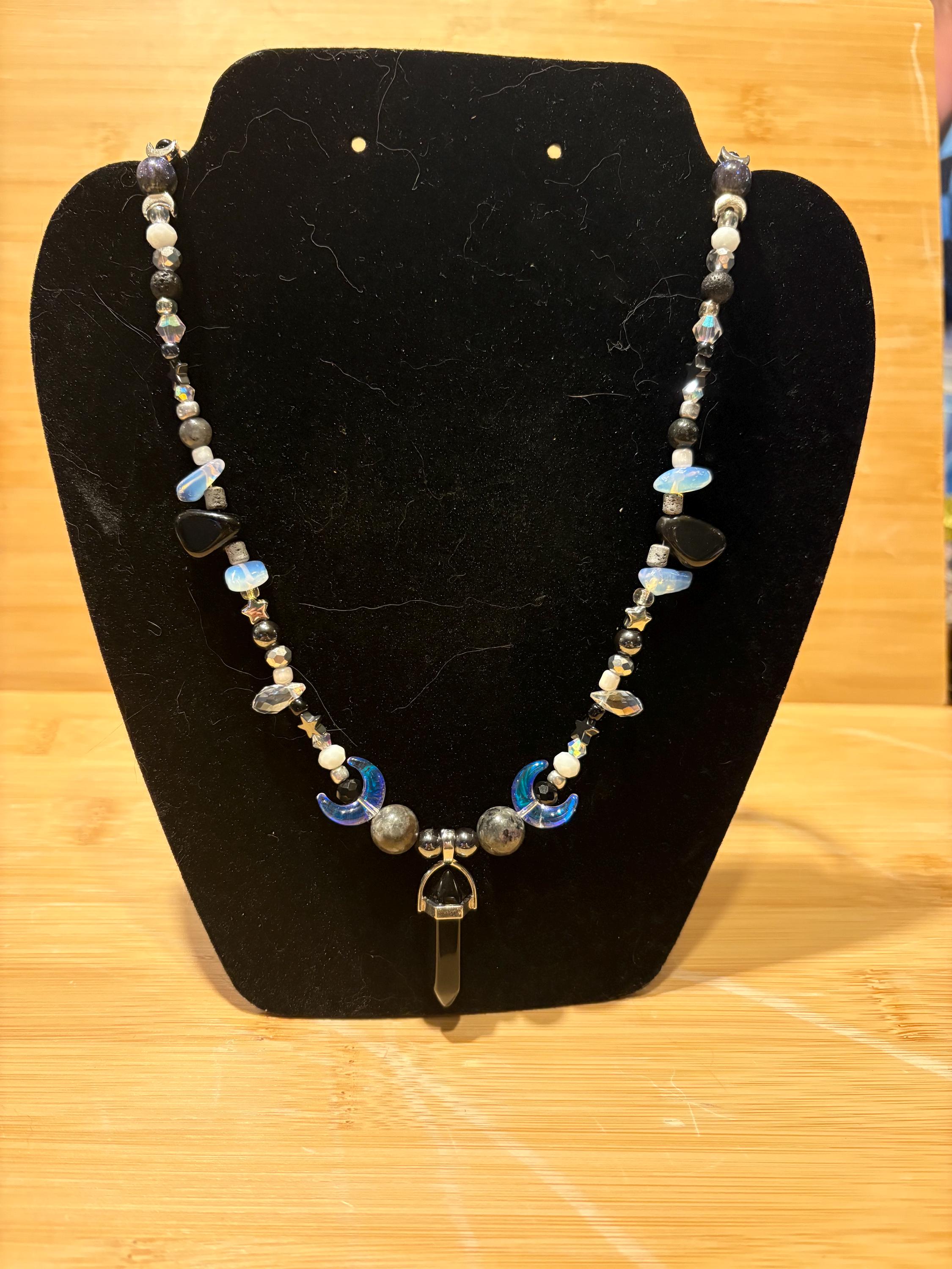 It’s Just A Phase - Handmade Beaded Necklace