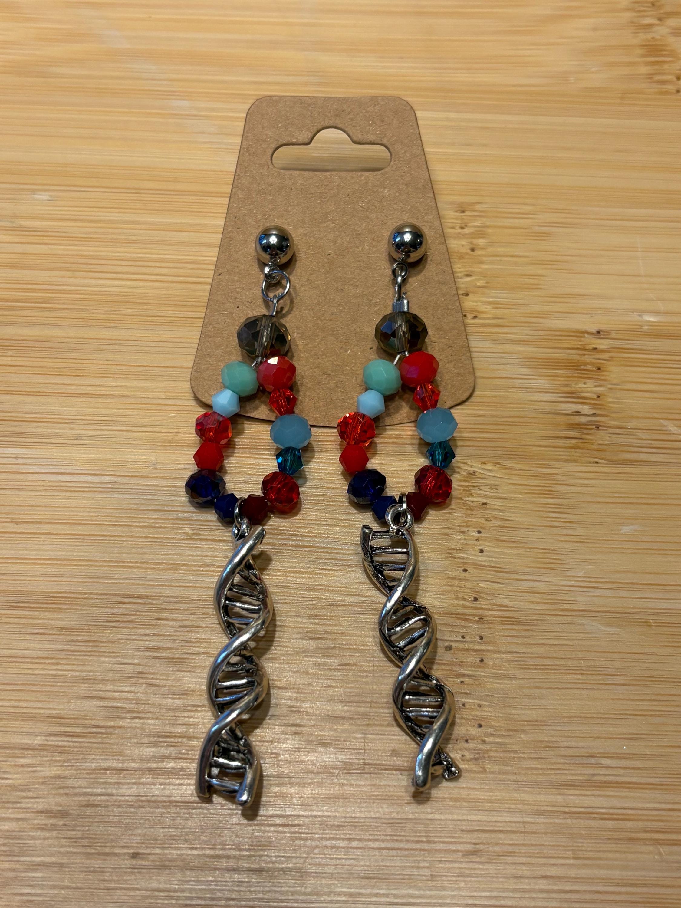 Genetic - Handmade Beaded Earrings