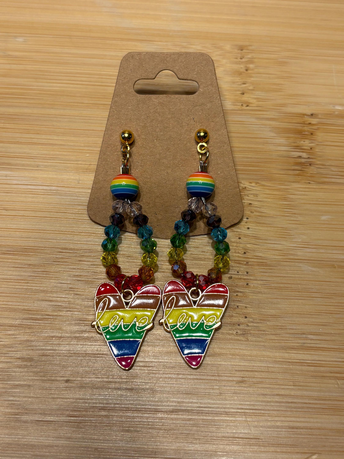 Love for All - Handmade Beaded Earrings