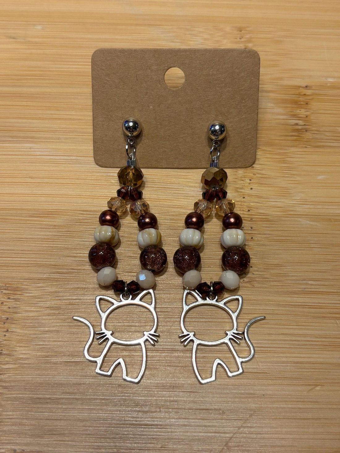 Meowmix - Handmade Beaded Earrings