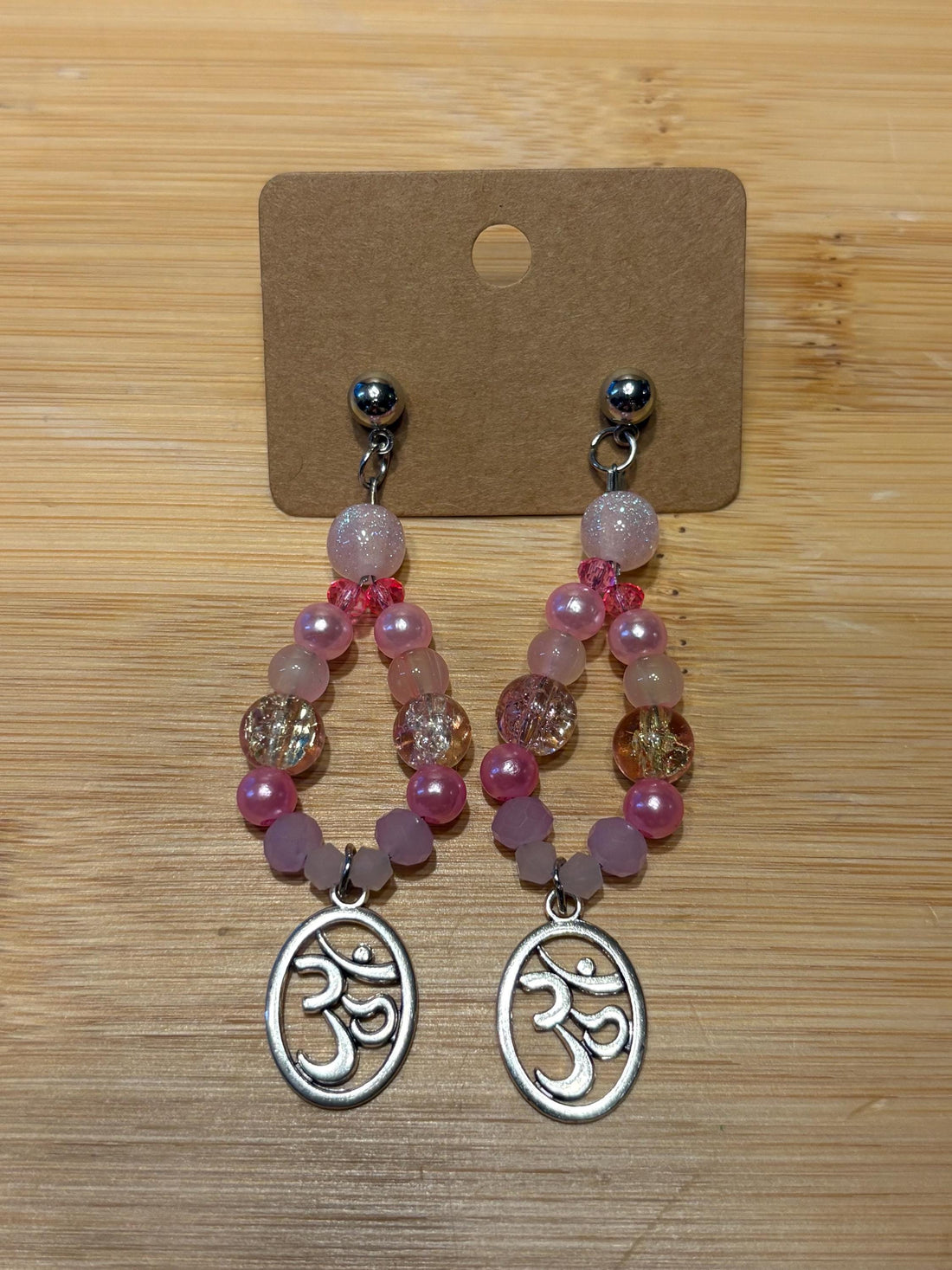 Pastel Peace - Handmade Beaded Earrings