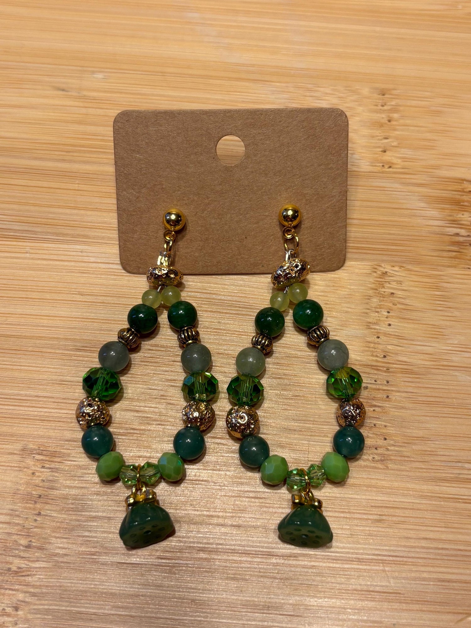 Lucky Me - Handmade Beaded Earrings