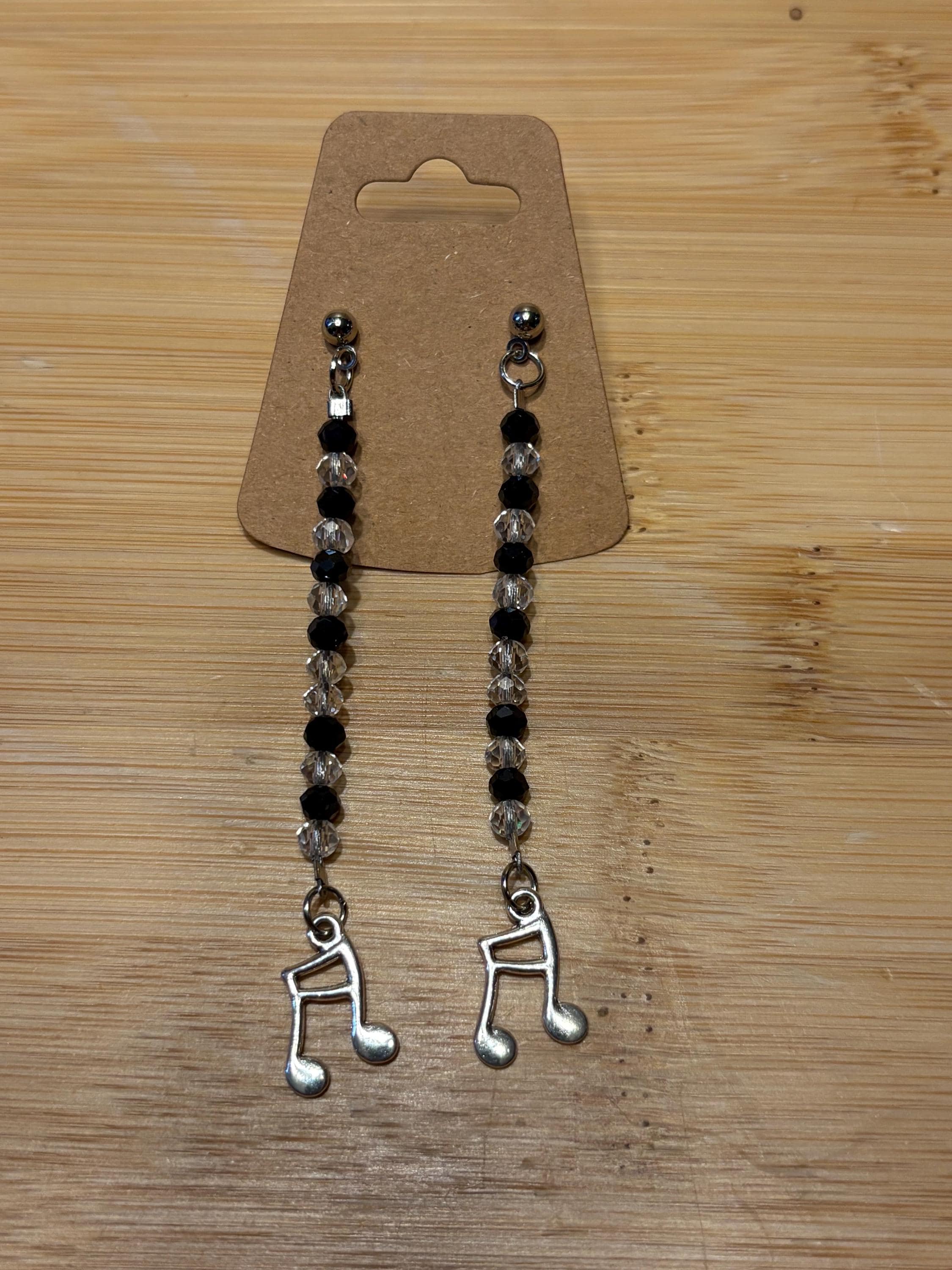 Chromatic Scale - Handmade Beaded Earrings