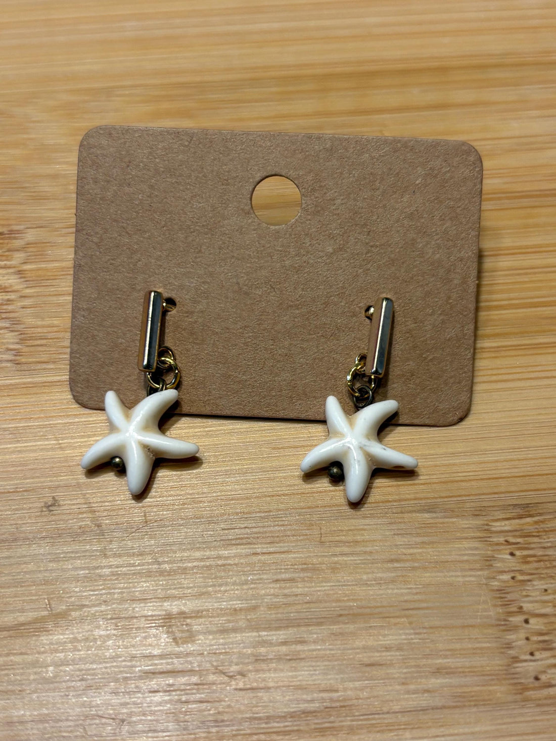 Starfish - Handmade Beaded Earrings