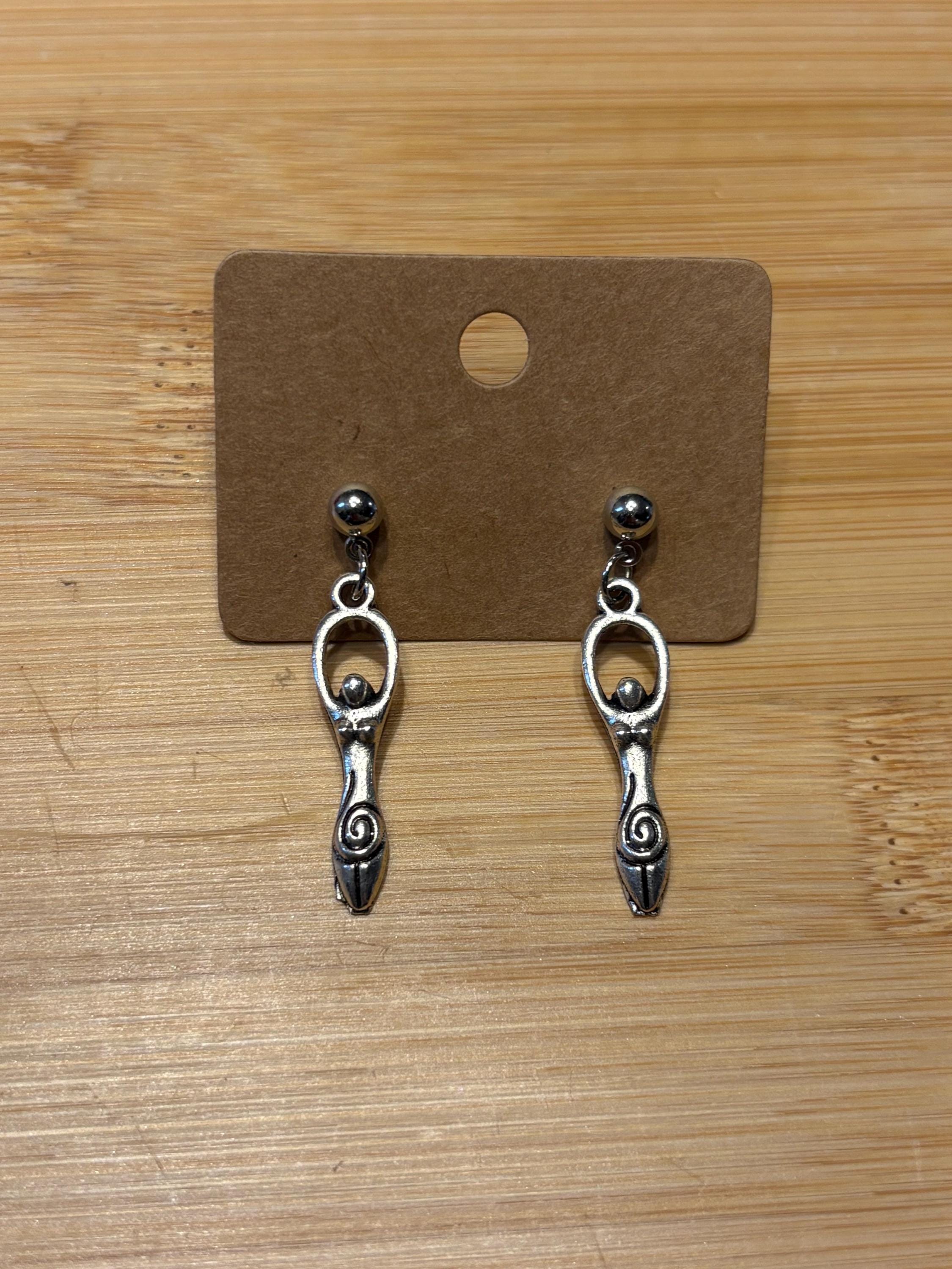 Goddess - Handmade Beaded Earrings