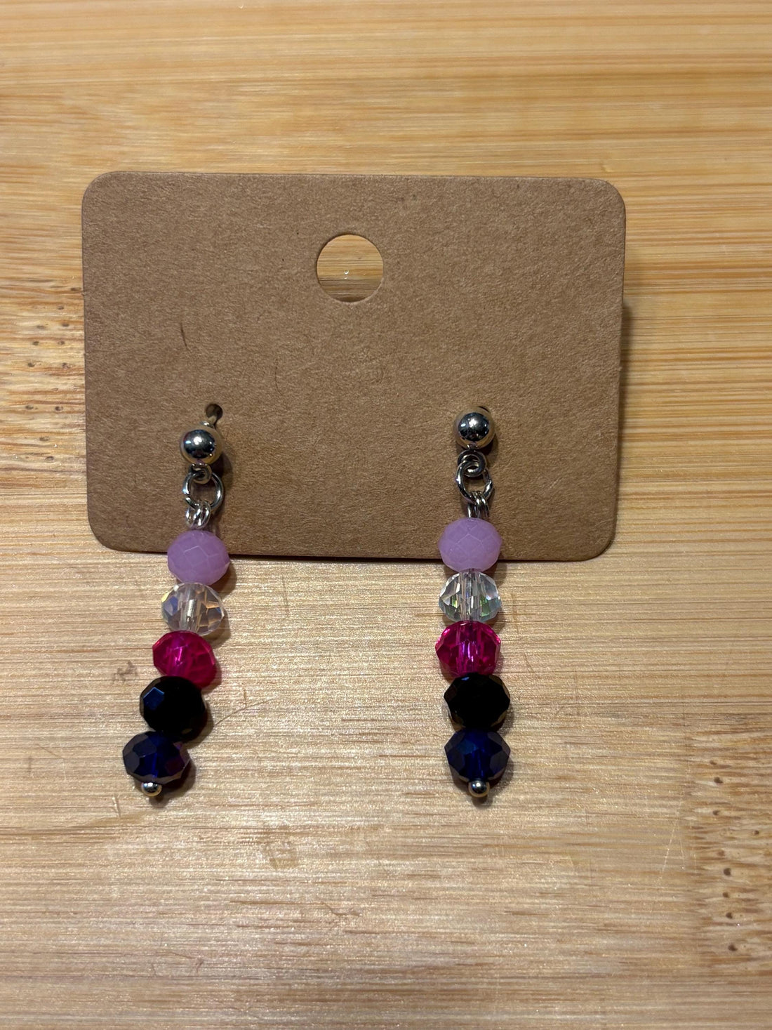 Genderfluid Pride - Handmade Beaded Earrings