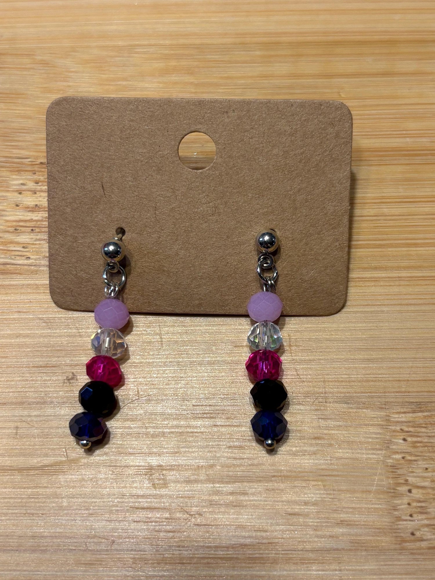 Genderfluid Pride - Handmade Beaded Earrings