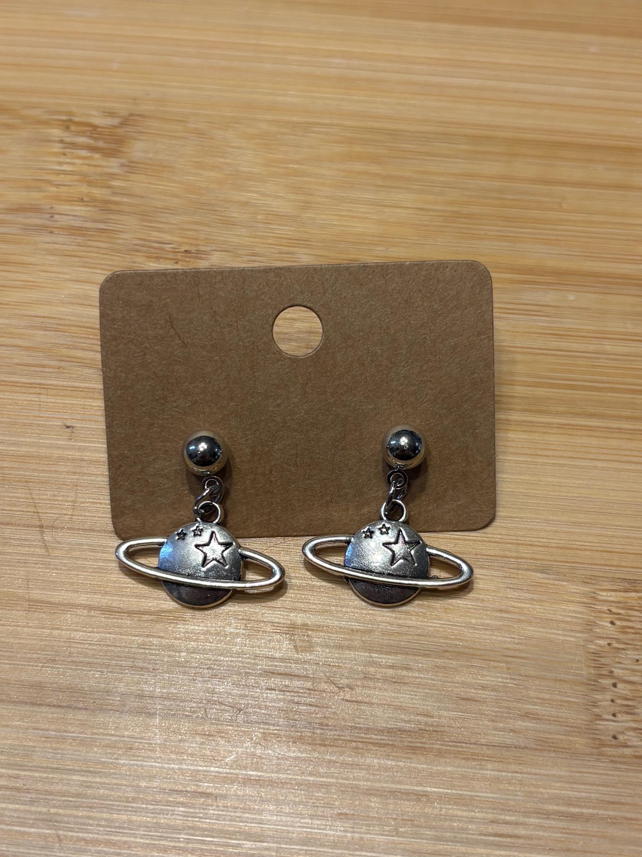 Planetarium - Handmade Beaded Earrings