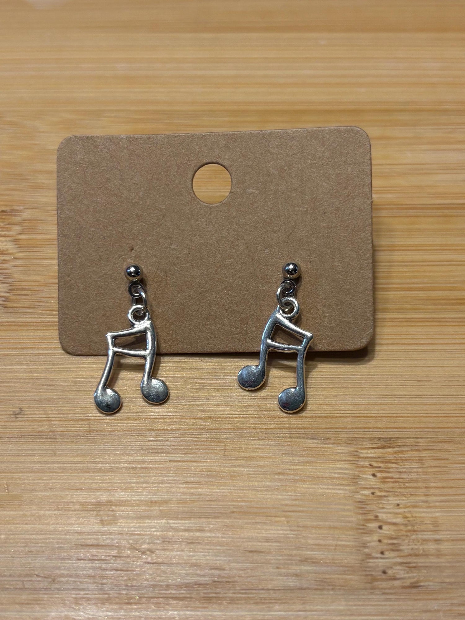Music Notes - Handmade Beaded Earrings