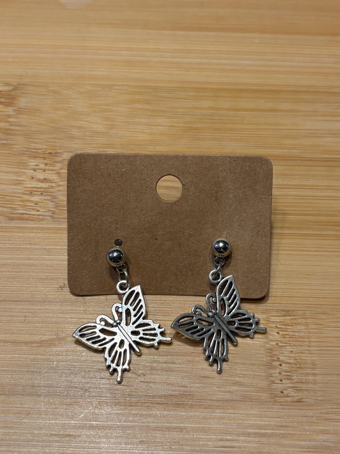 Butterflies - Handmade Beaded Earrings