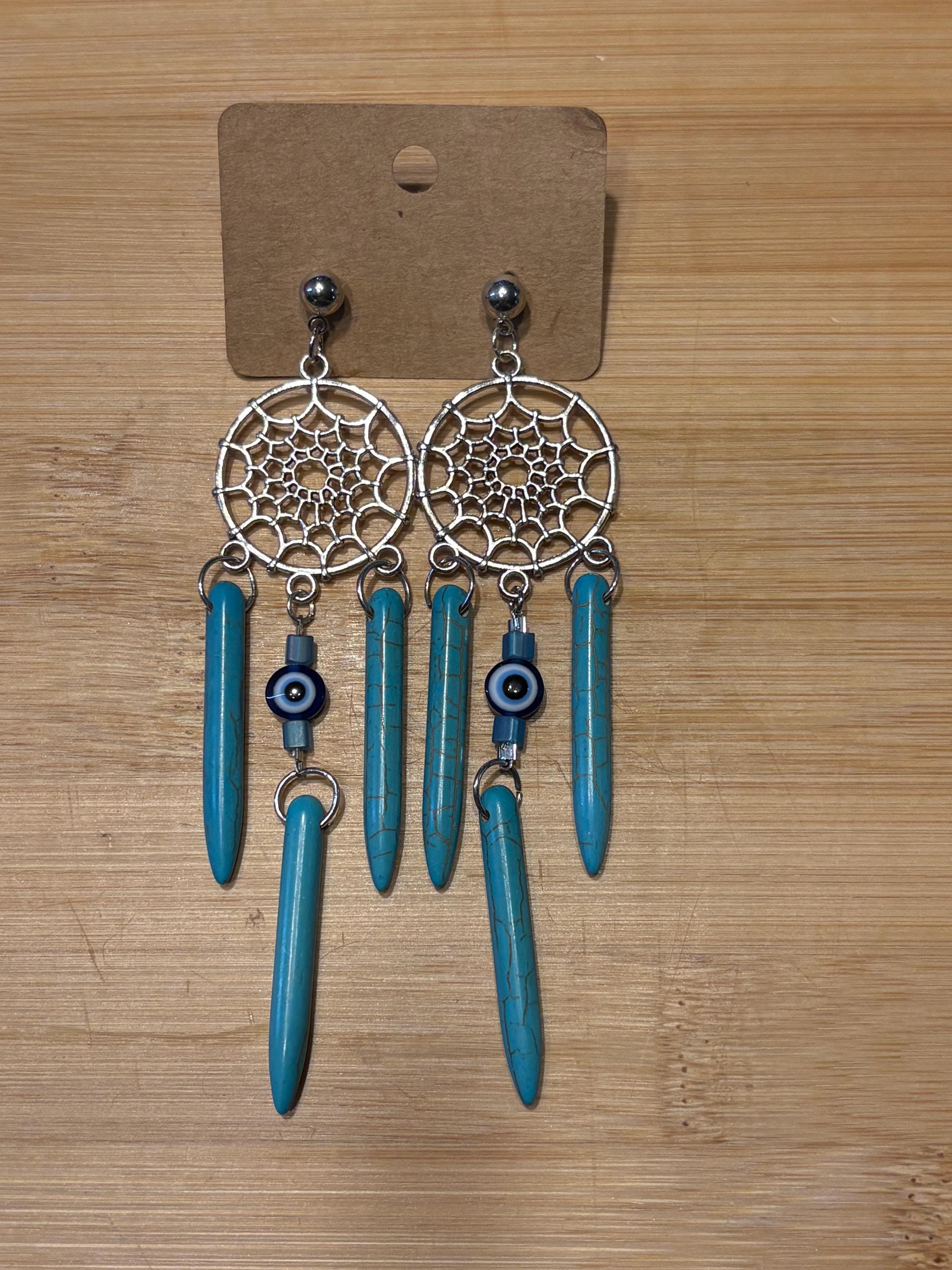 Protected Dreams - Handmade Beaded Earrings