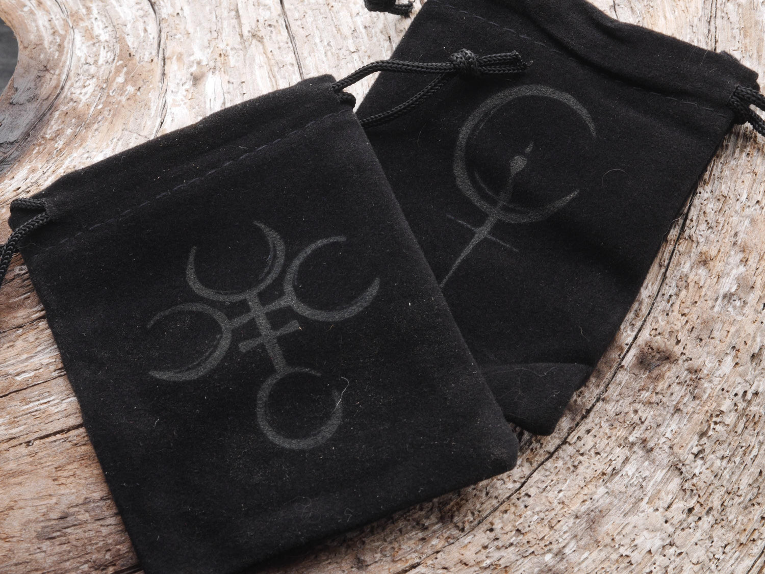 Rusty Coffin Nails Engraved With Hecate&amp;