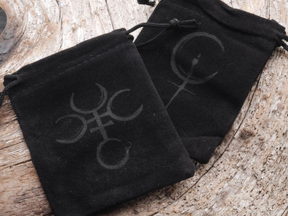 Rusty Coffin Nails Engraved With Hecate&amp;