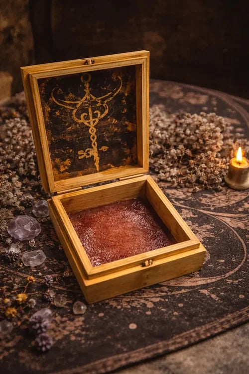 Grief Ritual Box – Remembrance &amp; Healing Kit | Memory Candle, Altar Tools, Sympathy Gift