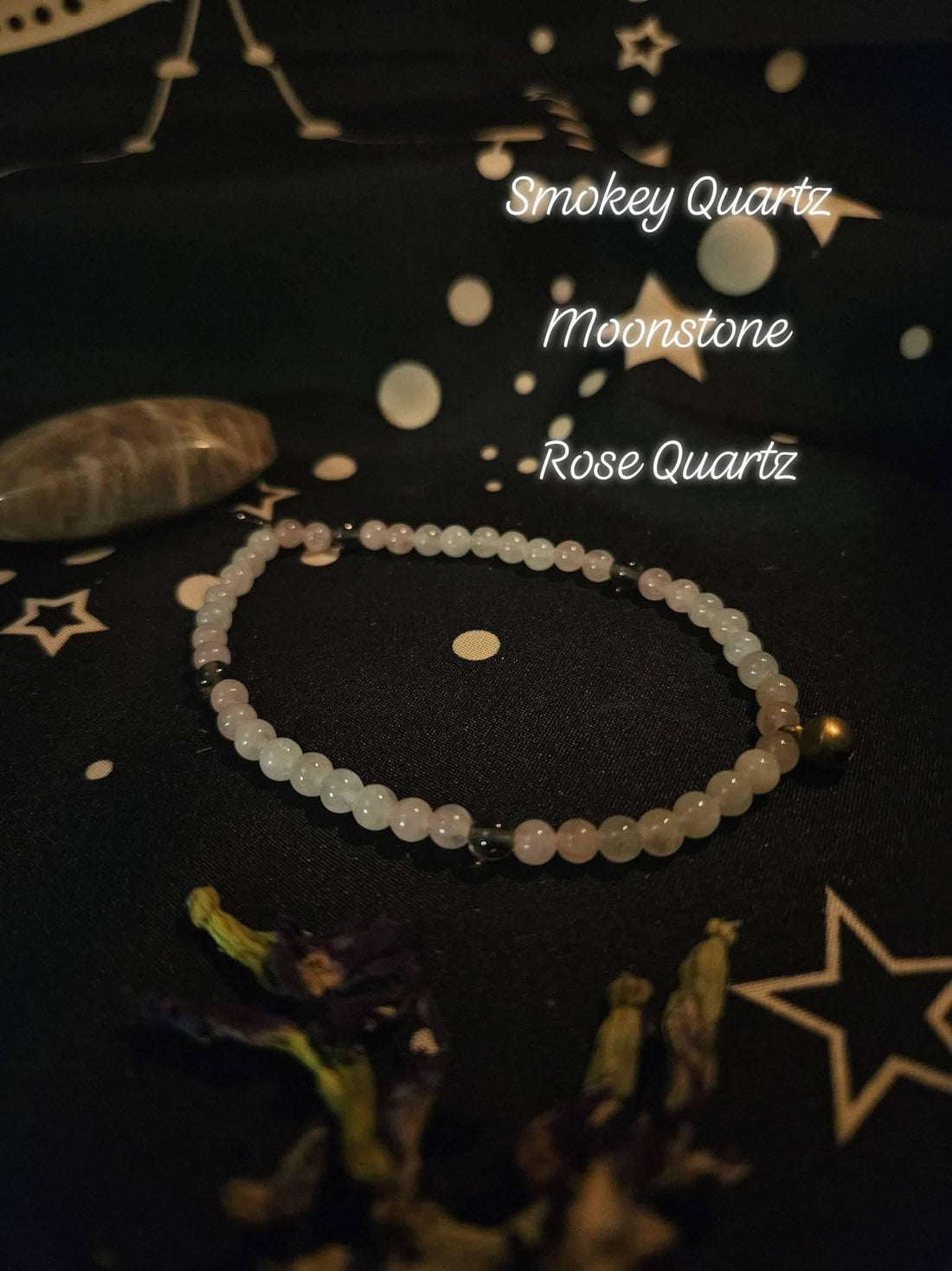 Goddess Crystal Bracelets with Bells