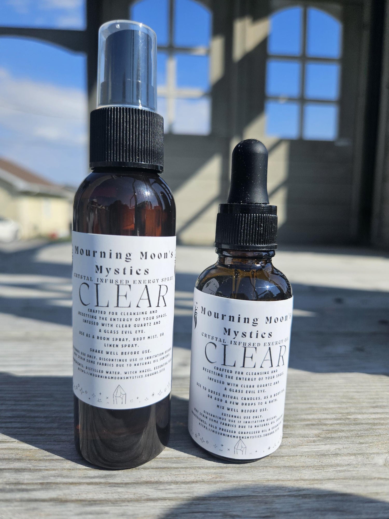 Crystal Infused Energy Mist &amp; Oil Duos