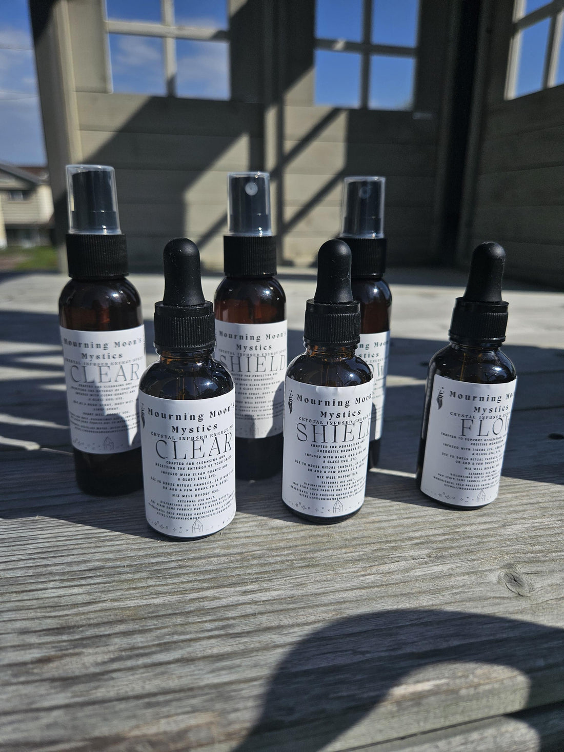 Crystal Infused Energy Mist &amp; Oil Duos