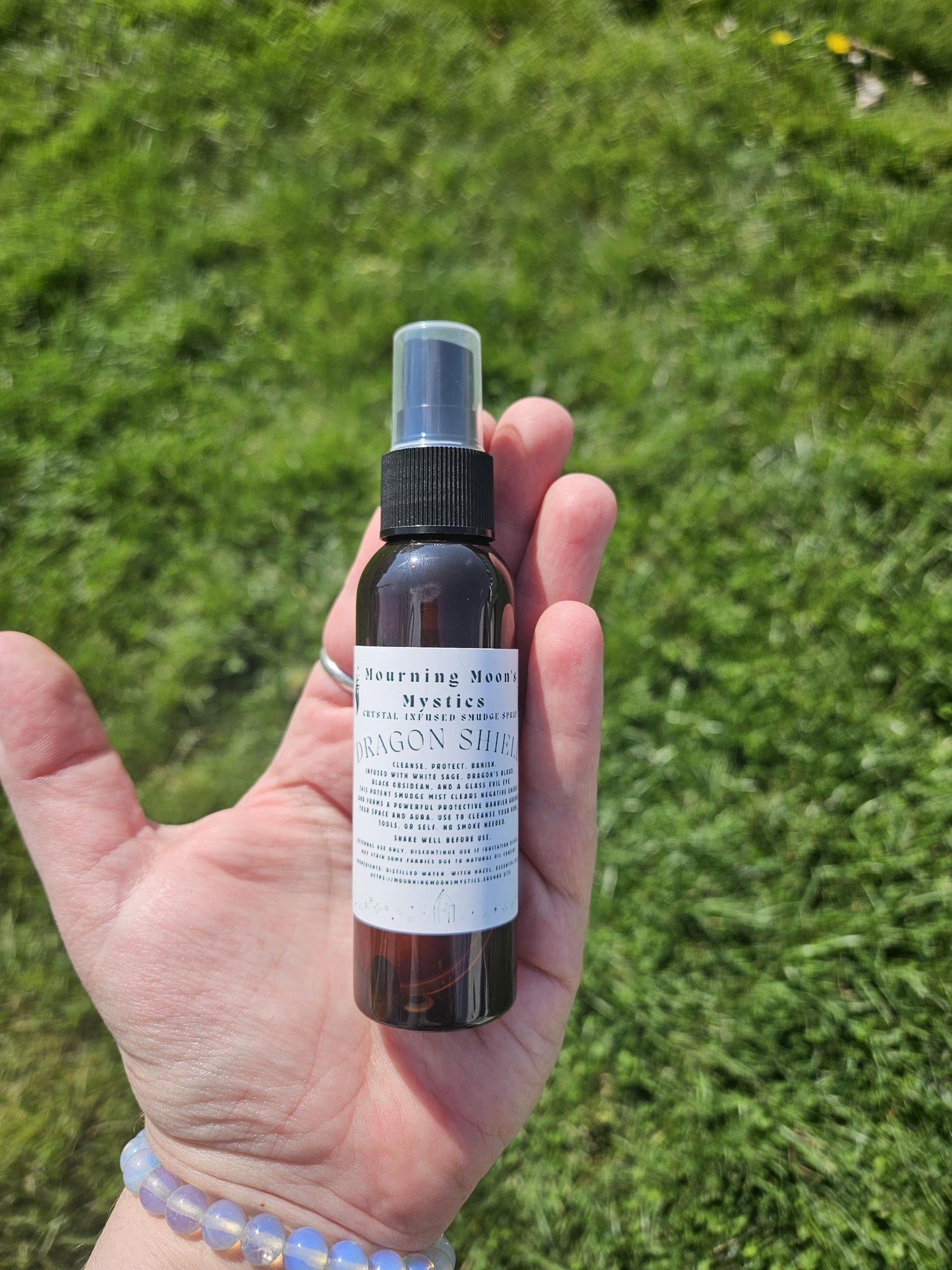 Crystal-Infused Smudge Sprays