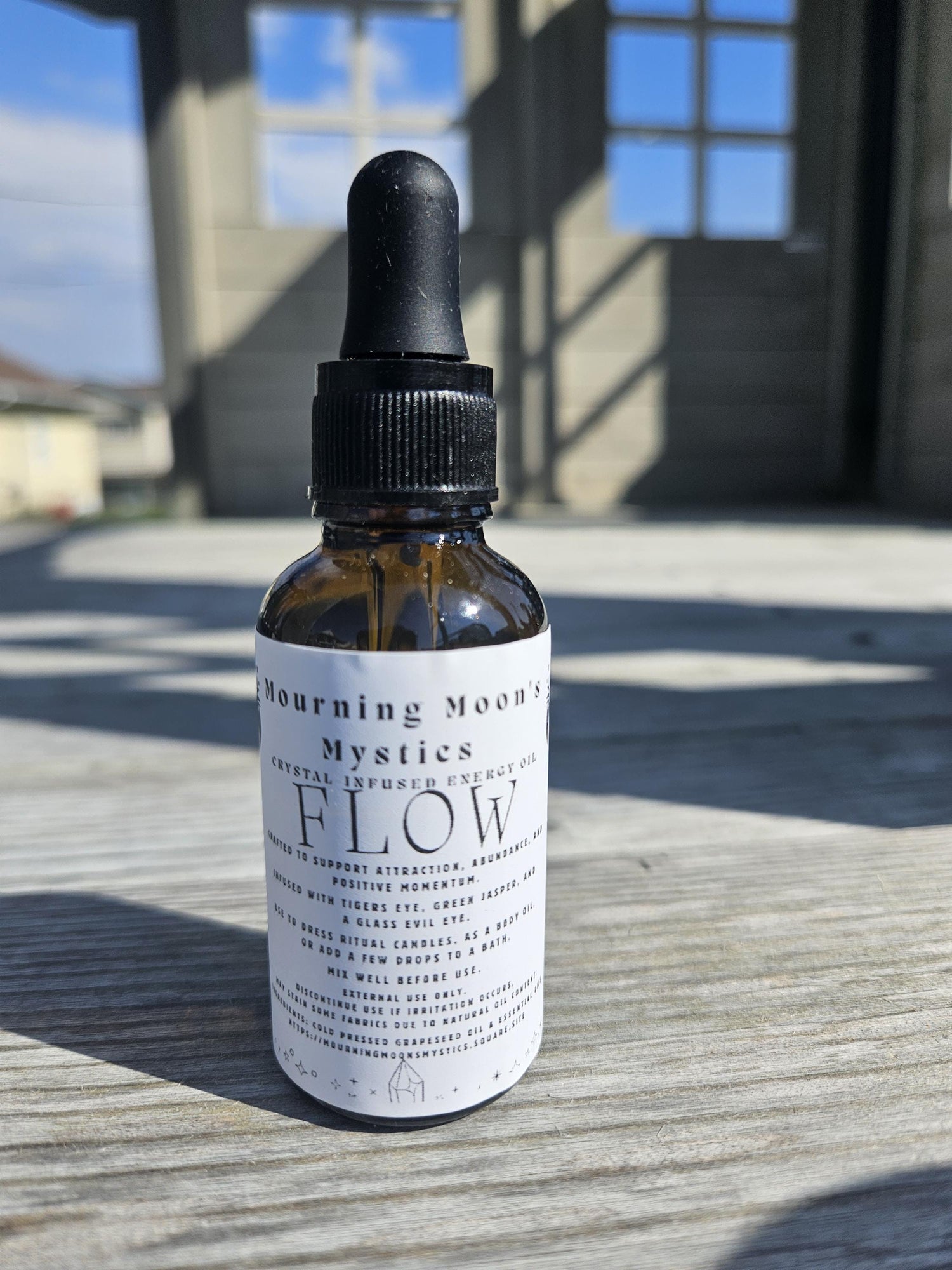 Crystal Infused Energy Oils