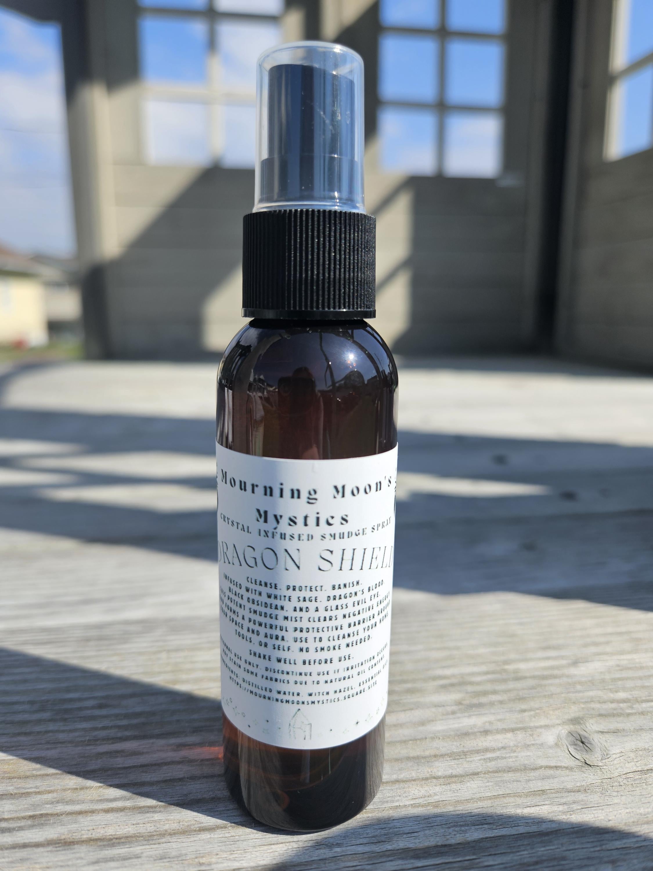 Crystal-Infused Smudge Sprays