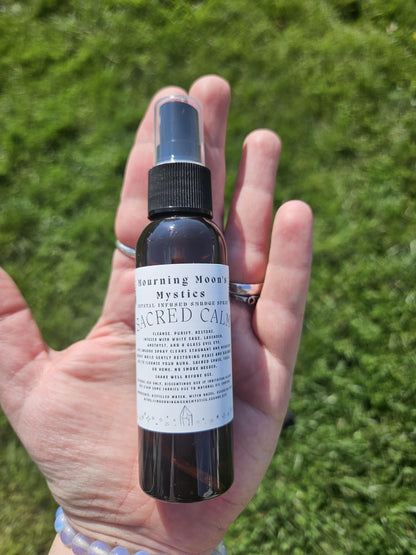 Crystal-Infused Smudge Sprays