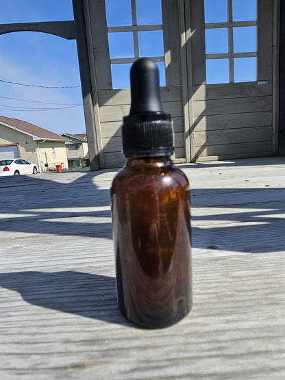 Goddess Ritual Oil | Crystal Infused Rose Gold Shimmer Body Oil (2 oz)