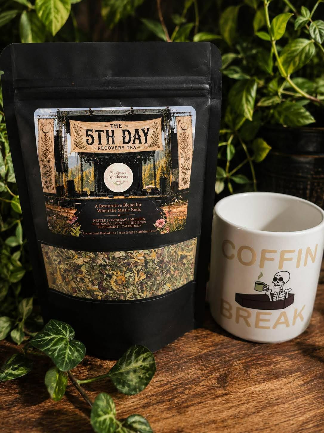 The 5th Day Tea | Caffeine-Free Loose Leaf Herbal Blend