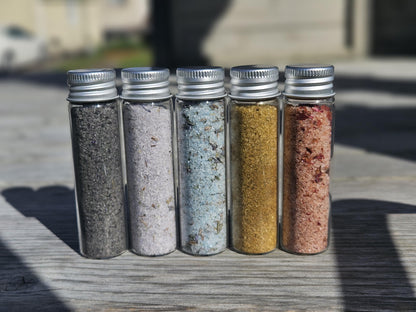 Red Ritual Salt | Passion and Courage Ritual Salt | Moon Charged Blend for Confidence, Fire Energy and Manifestation