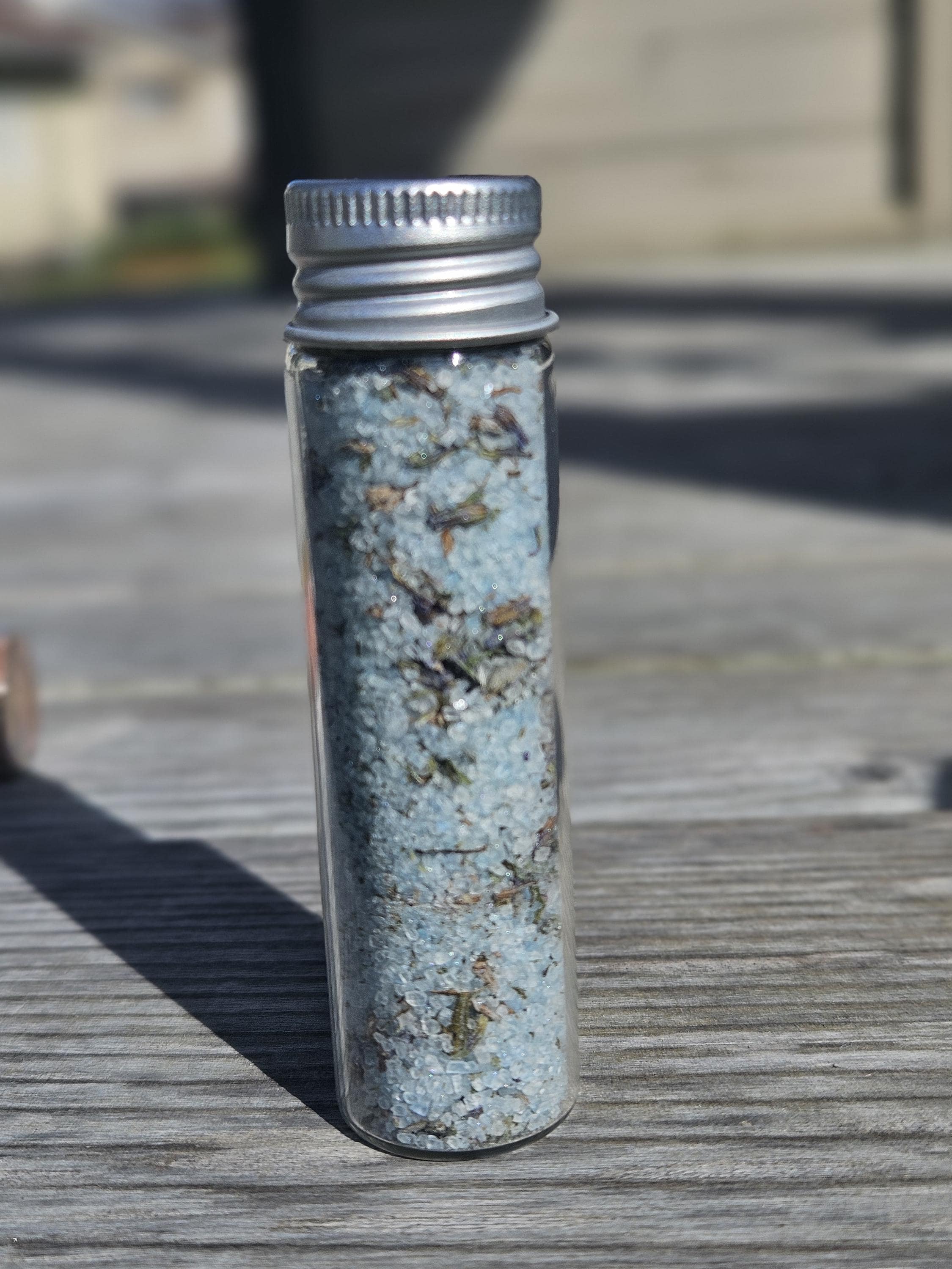 Blue Ritual Salt | Peace and Healing Moon Salt | Ritual Salt for Calm, Emotional Balance and Sacred Space Work
