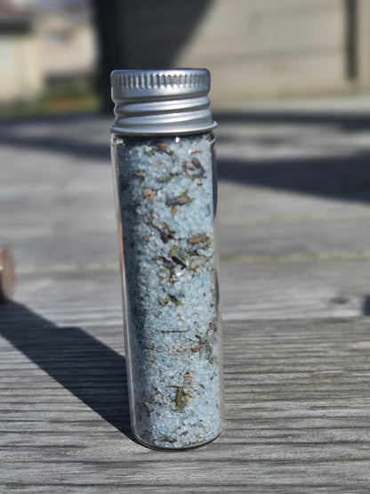 Blue Ritual Salt | Peace and Healing Moon Salt | Ritual Salt for Calm, Emotional Balance and Sacred Space Work