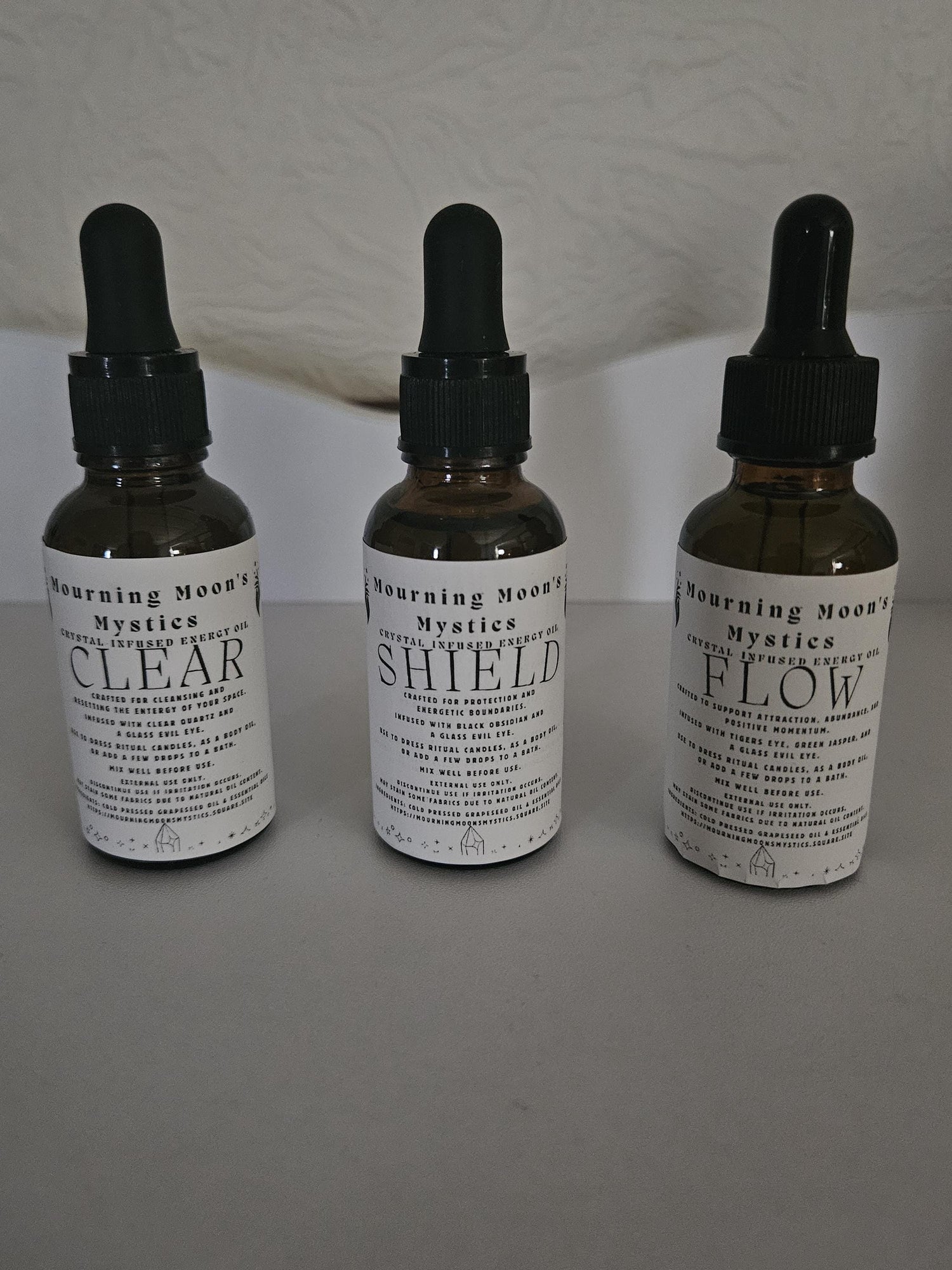 Custom Reiki-Infused Ritual Oil | Personalized Intuitive Spiritual Oil for Manifestation, Protection, Healing &amp; Intention Work