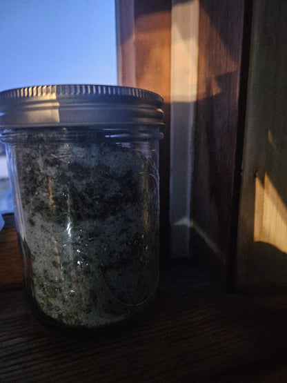 Ritual Salt Sample Set | Moon Phase Herbs, Crystals for Protection, Prosperity, Intuition