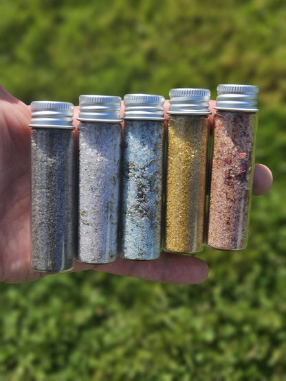 Blue Ritual Salt | Peace and Healing Moon Salt | Ritual Salt for Calm, Emotional Balance and Sacred Space Work