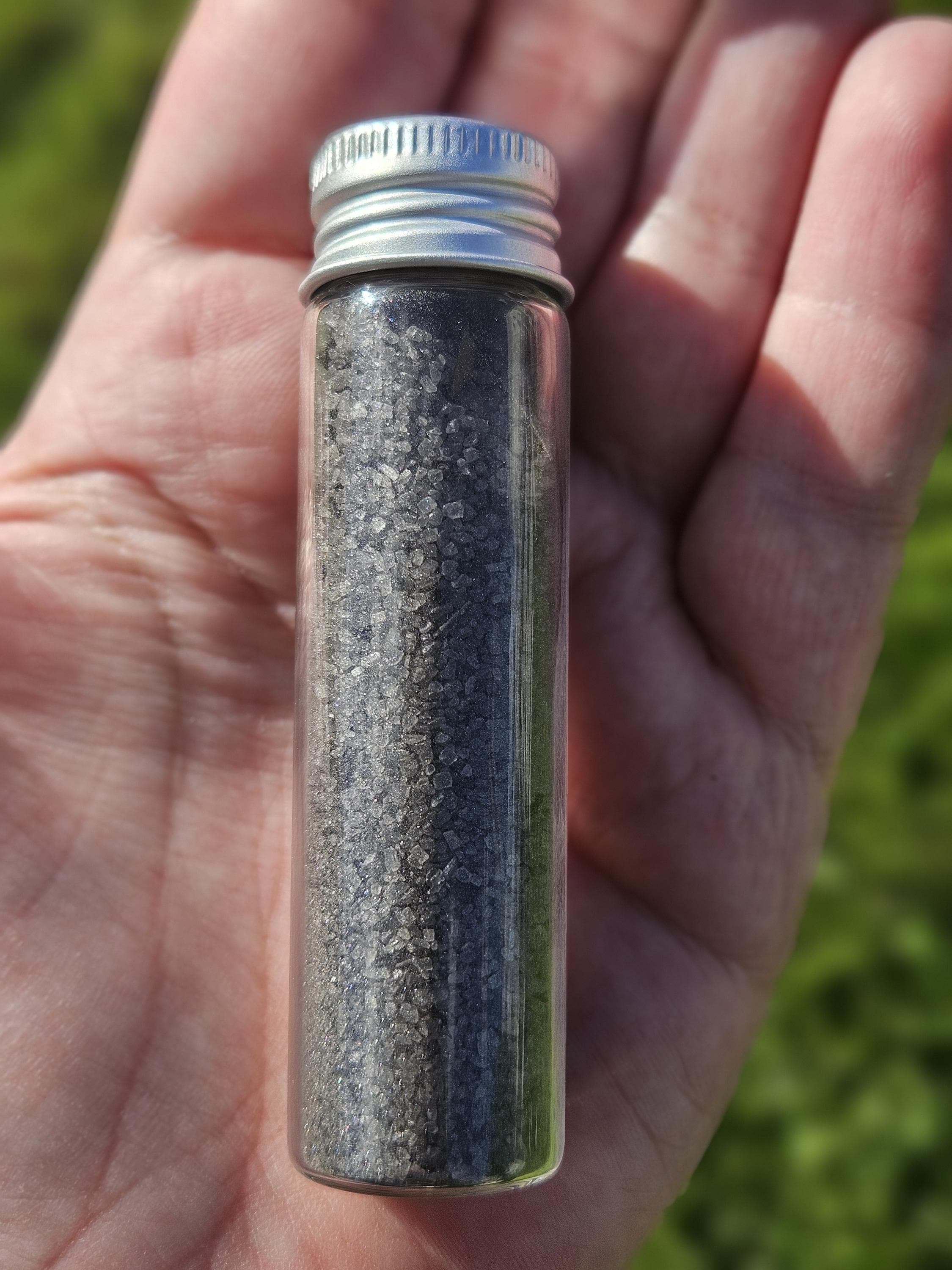 Black Ritual Salt | Protection and Banishing Salt | Dark Moon Crafted Witchcraft Tool for Warding and Spiritual Protection