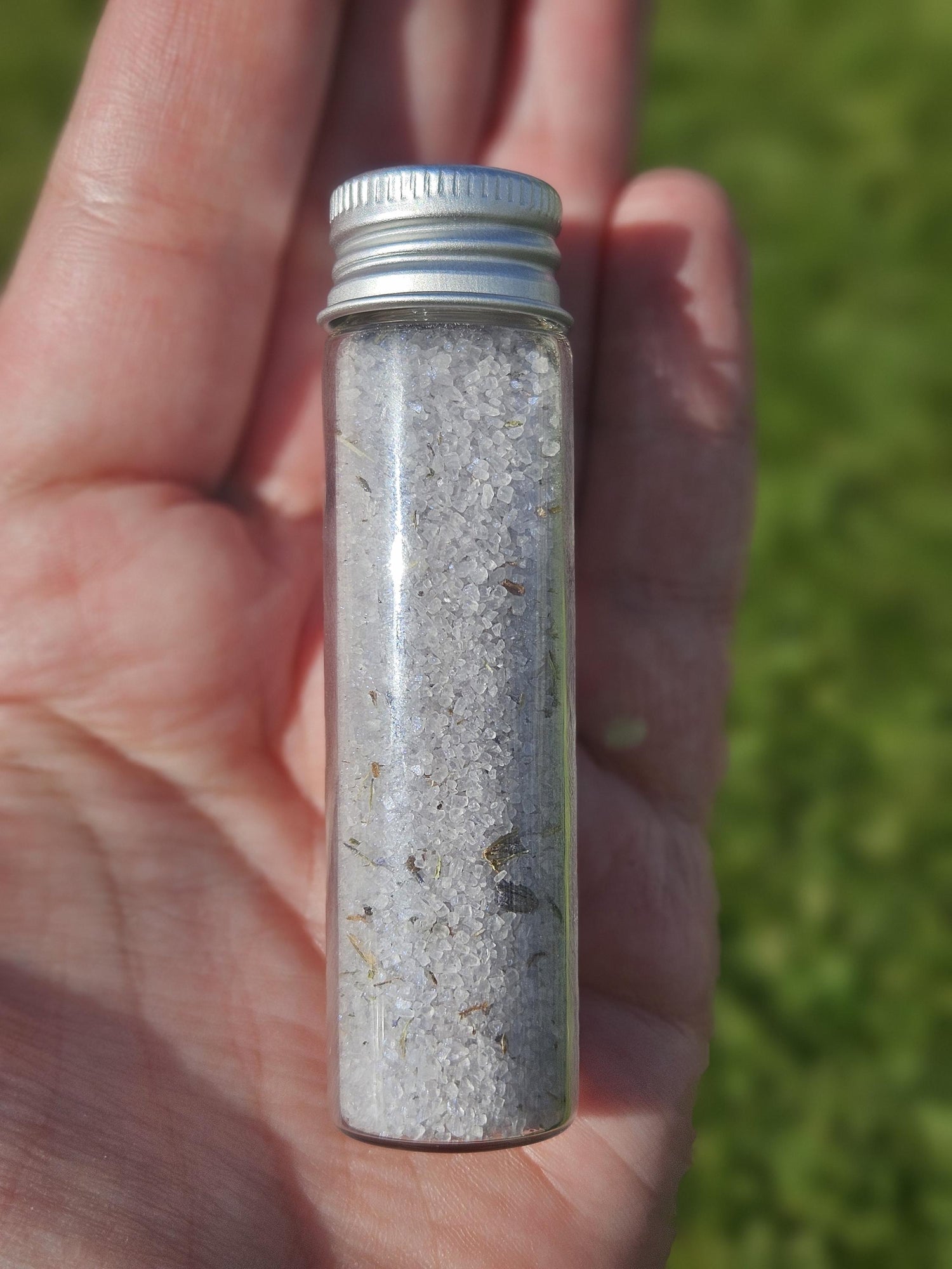 Purple Ritual Salt | Intuition and Divination Salt | Full Moon Crafted Ritual Blend for Psychic Work and Spiritual Sight