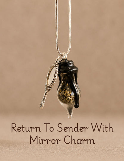 Intentional Spell Jar Necklace • Handmade Ritual Pendant for Protection, Love, Healing &amp; Custom Intentions