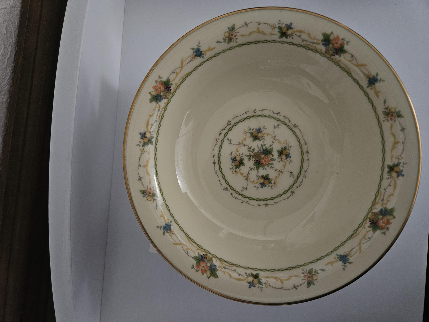 Vintage Floral Ceramic Abundance Bowl Kit | Prosperity Ritual, Wealth Altar